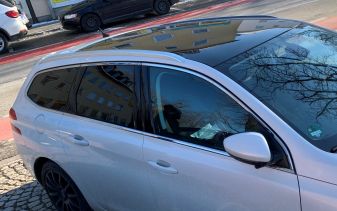 car with panorama sunroof